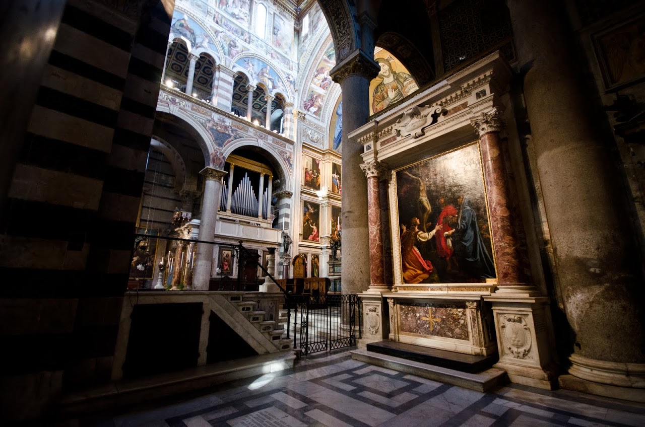 Interior of Pisa Duomo