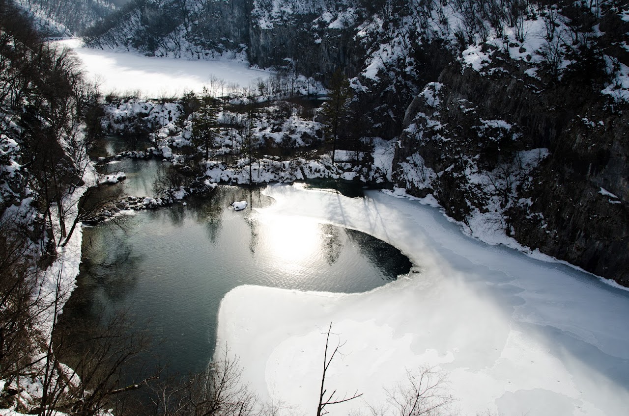 Plitvice National Parks winter