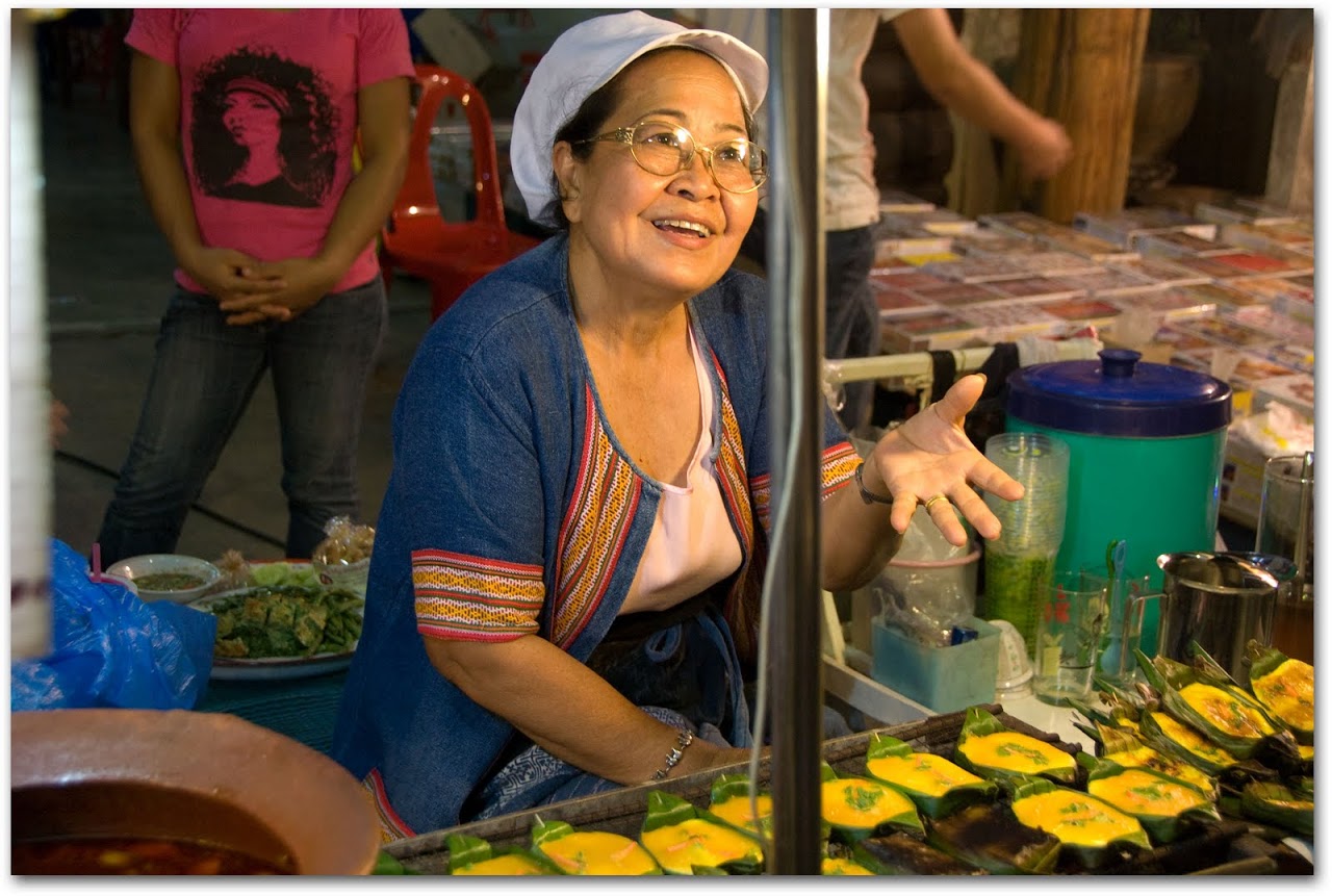 Woman at Lampang Night Market