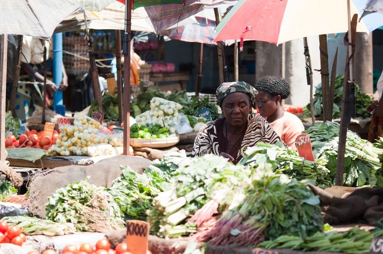 A Zambian market