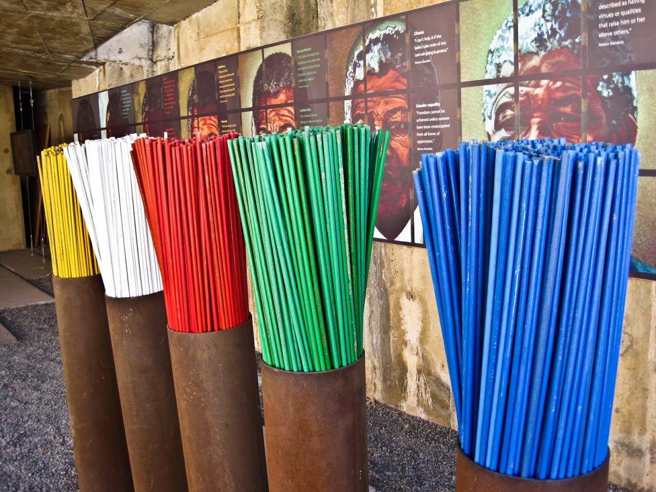 Colors at Mandela exhibit