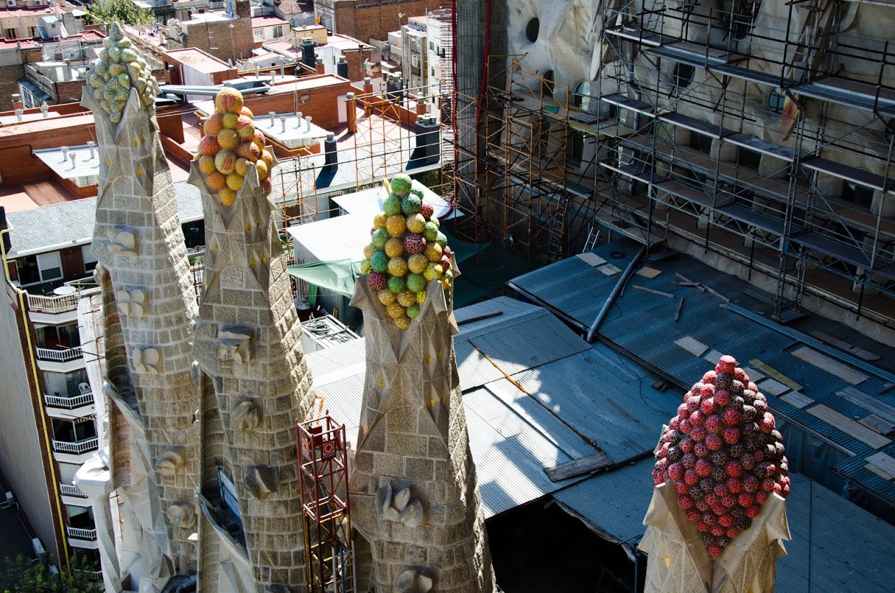 View from Sagrada Familia