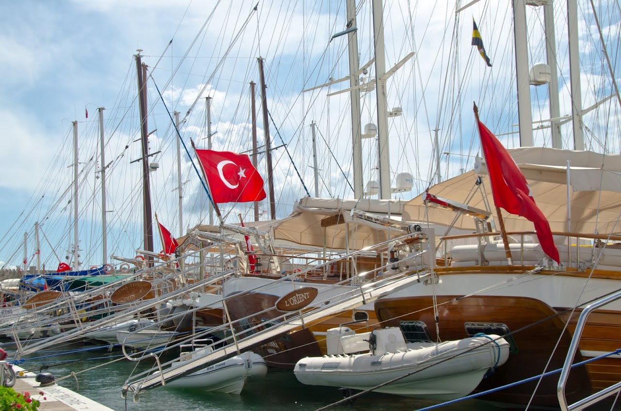 Flags in Bodrum