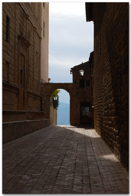 Doorway in Pienza