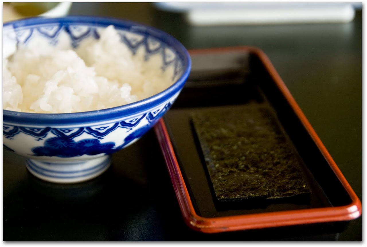 Rice with nori