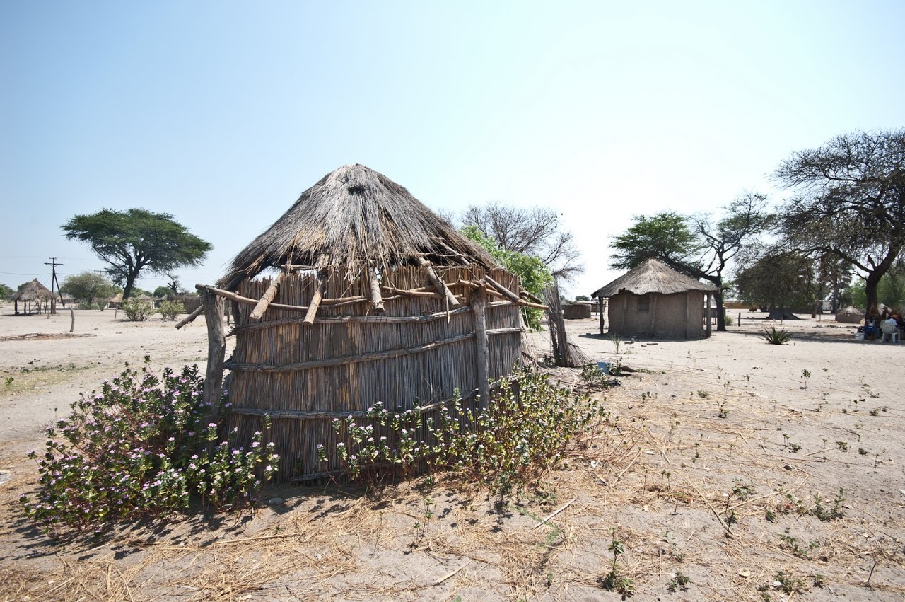 Botswana village