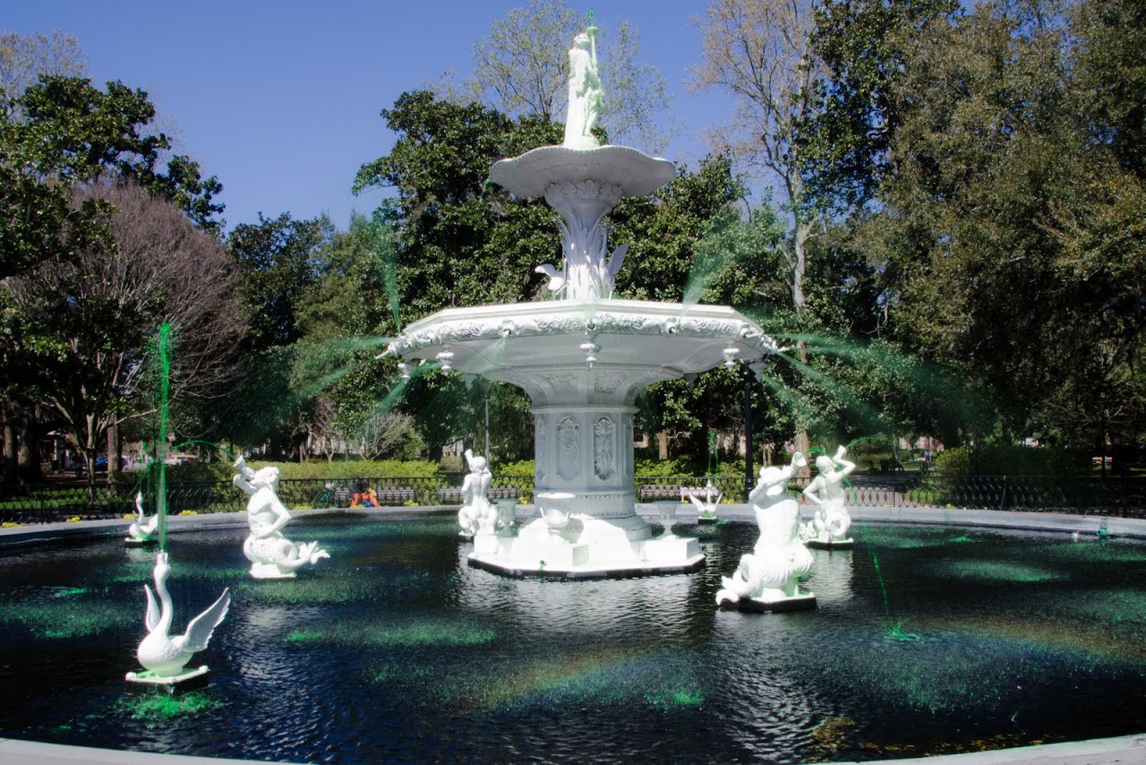 Savannah Forsyth Park fountain