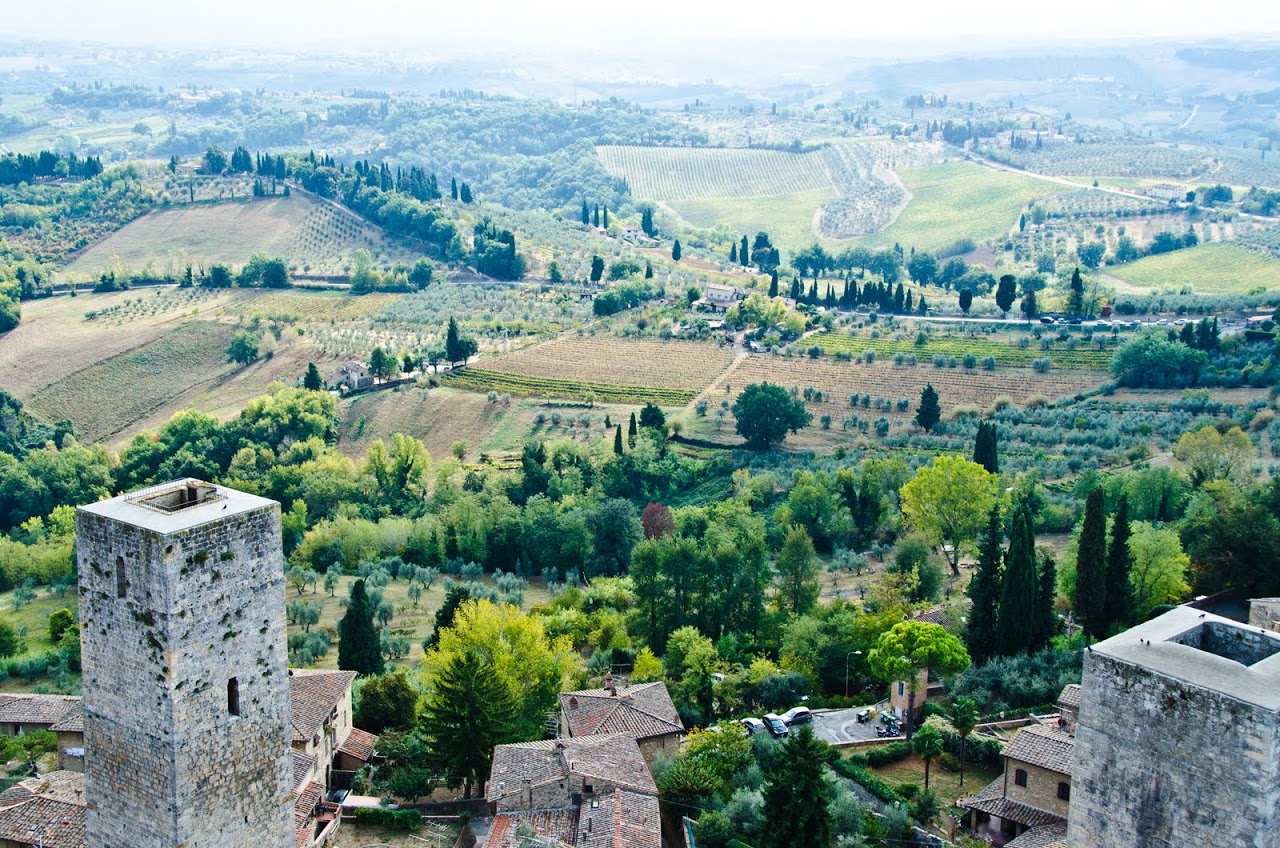 Views from San Gimignano Tower