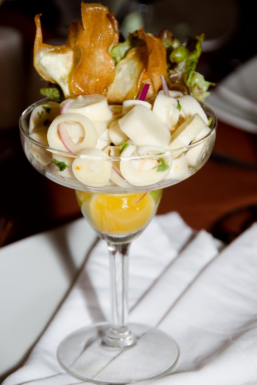 Heart of palm ceviche