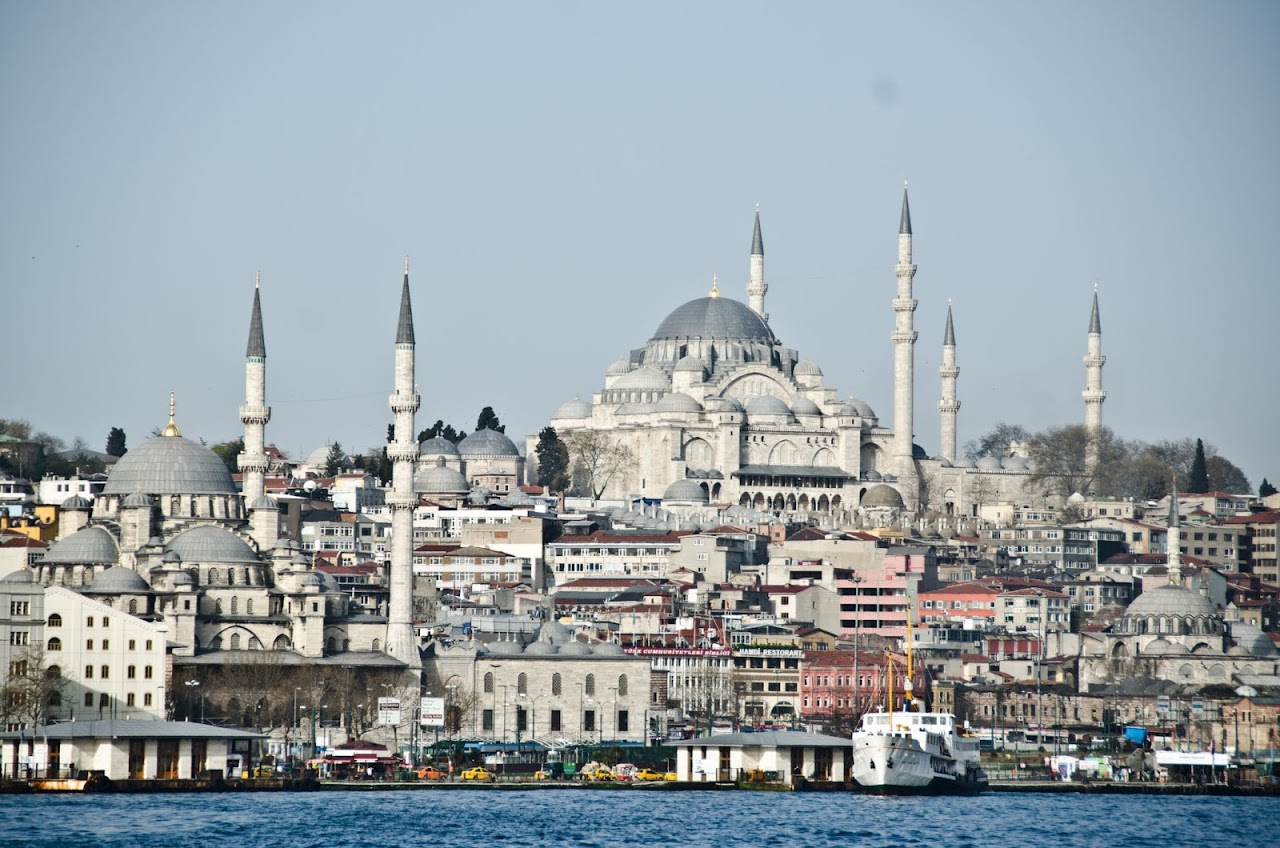 The Blue Mosque from the river