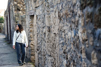 Me exploring Pompeii