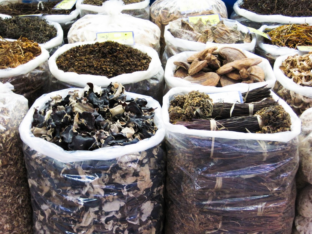 Spices at Chinese market