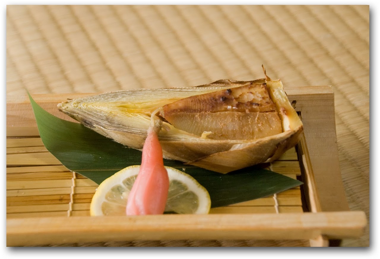 Bamboo grilled