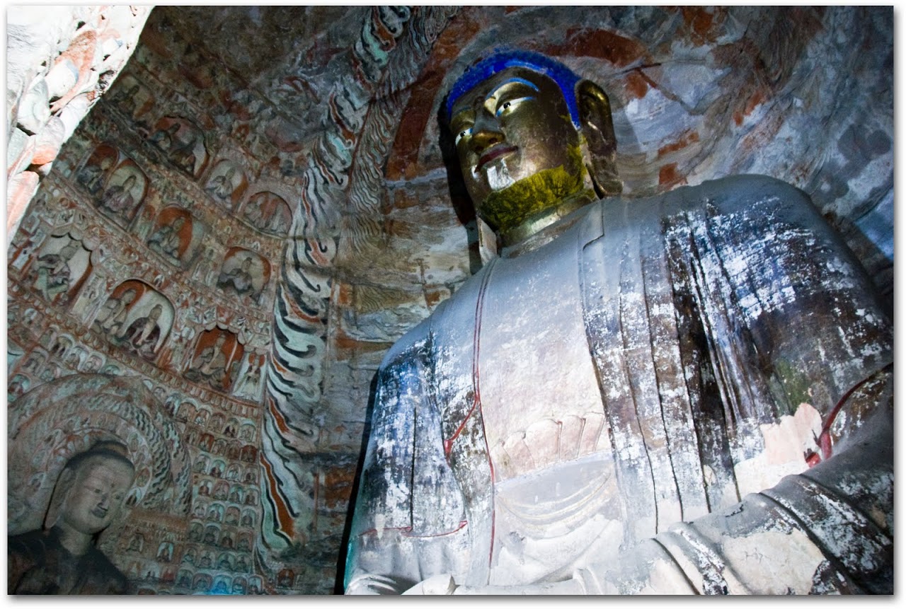 Buddha in Datong Yungang Grottoes