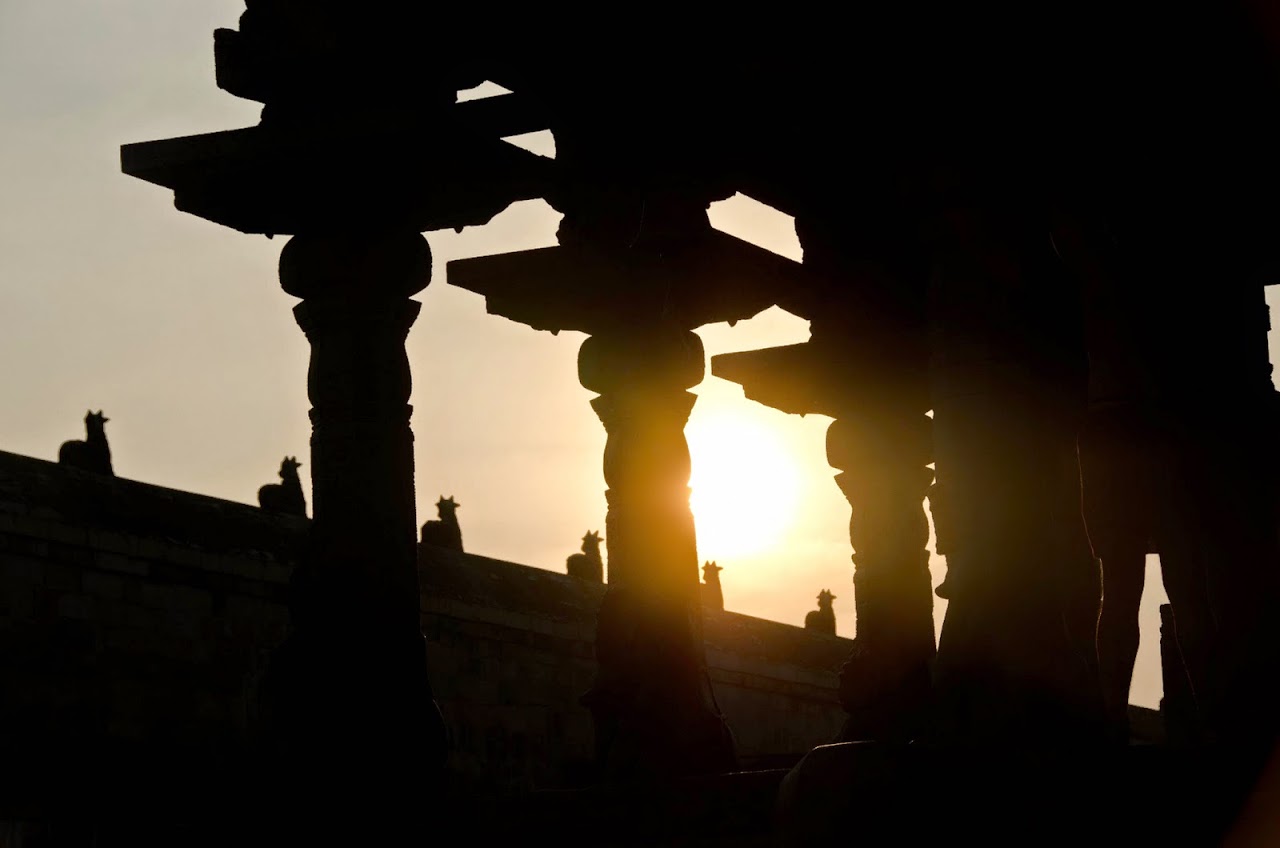 Airavateswara Temple sunset
