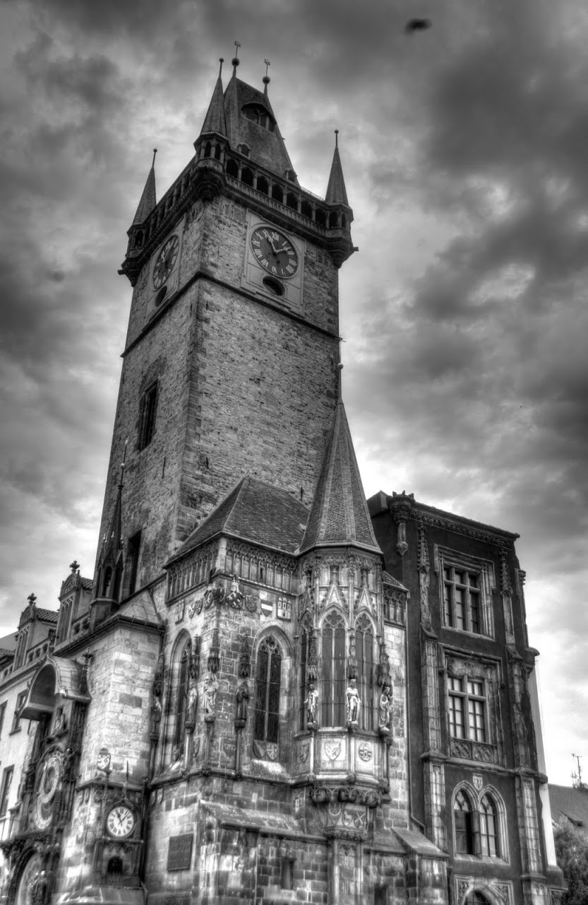 Prague clock tower