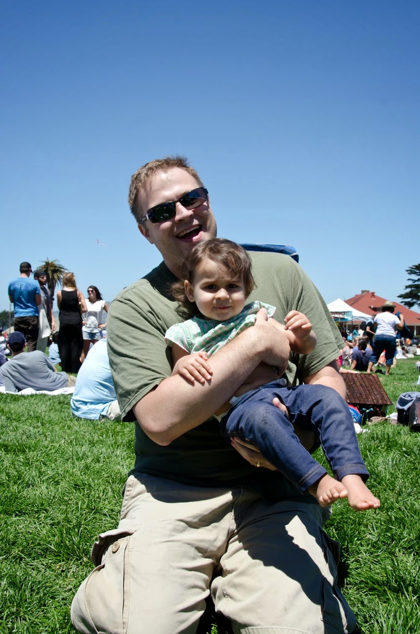 Patrick and Amara at the Picnic at the Presidio